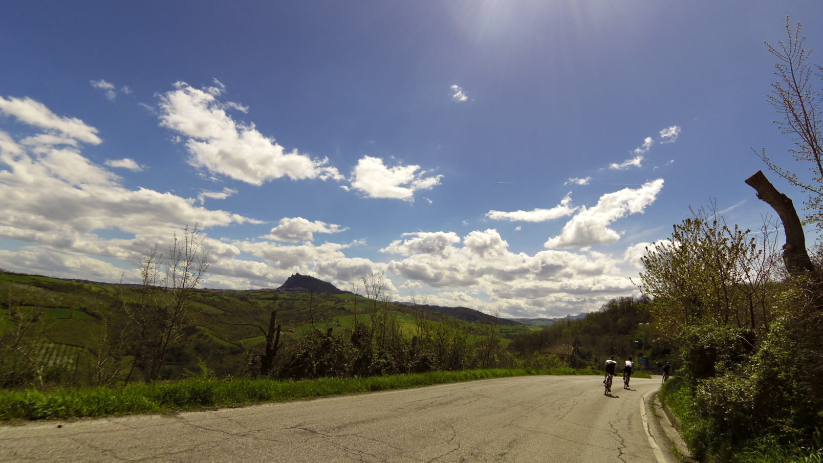 Rennradfahren in der Emilia Romagna