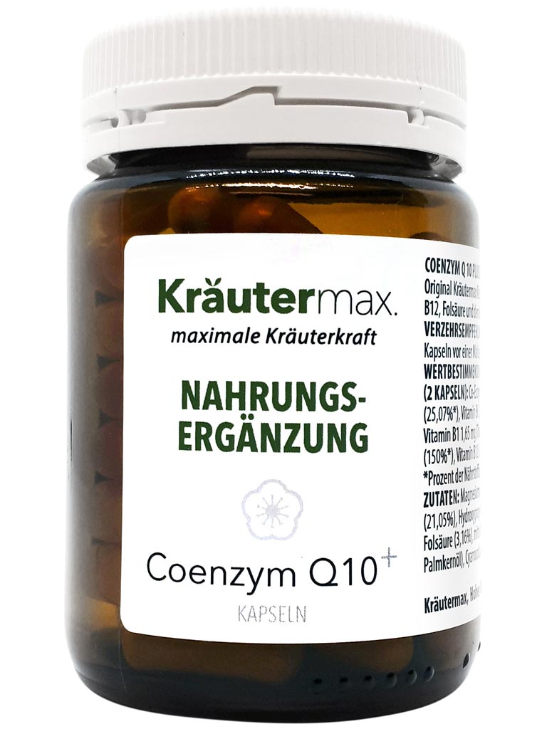 Coenzym Q10 Kapseln von Kräutermax ~ ketterechts