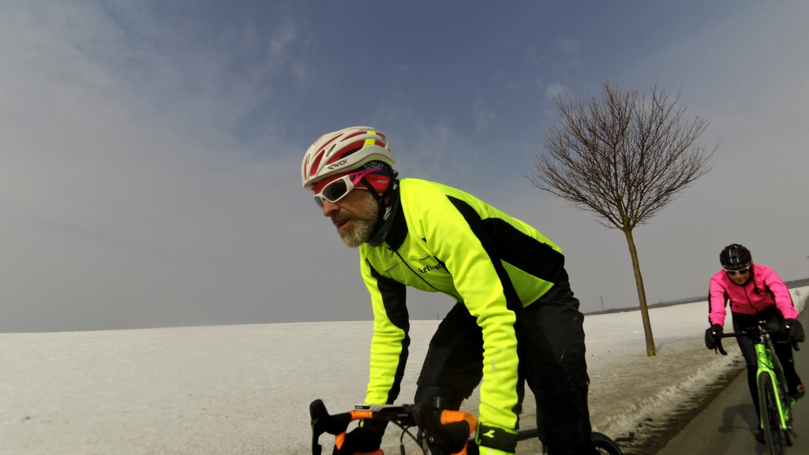 Radfahren im Winter