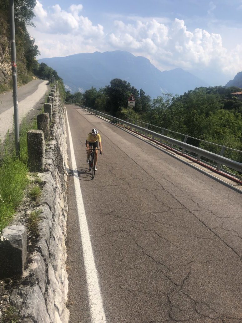 Rennradfahren am Gardasee