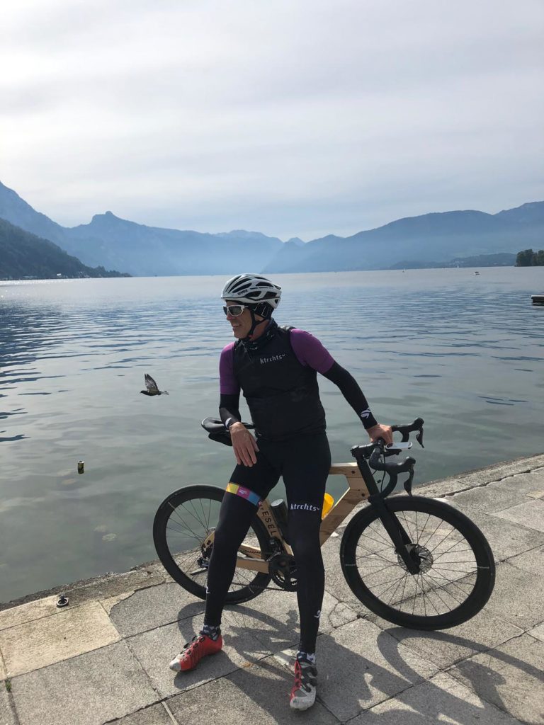 Rennrad Rahmenbau aus Holz